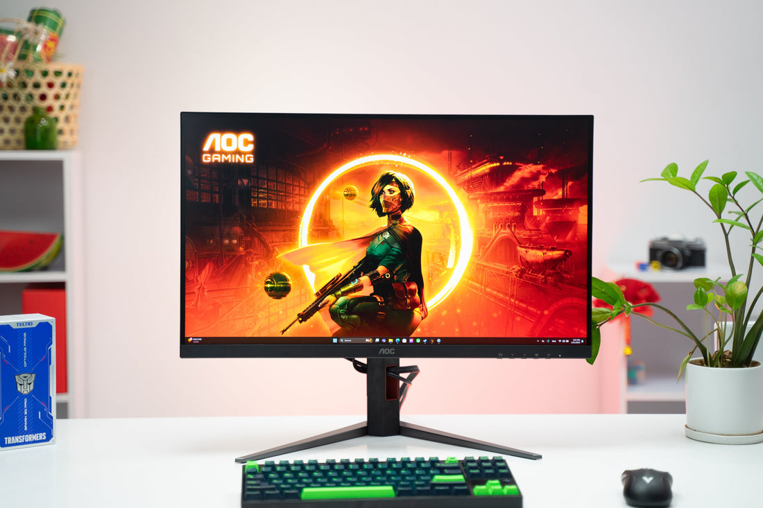 Trên tay AOC Gaming Q27G4XM: Màn hình Mini-Led, 180Hz 2K cực đỉnh của AOC