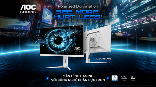 Tại sao game thủ nên lựa chọn màn hình có công nghệ phân cực tròn?