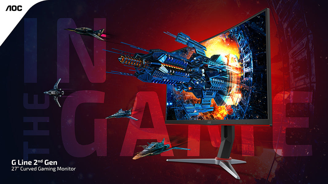 Màn hình cong AOC: Trải nghiệm chơi game thực sự được nâng cấp?