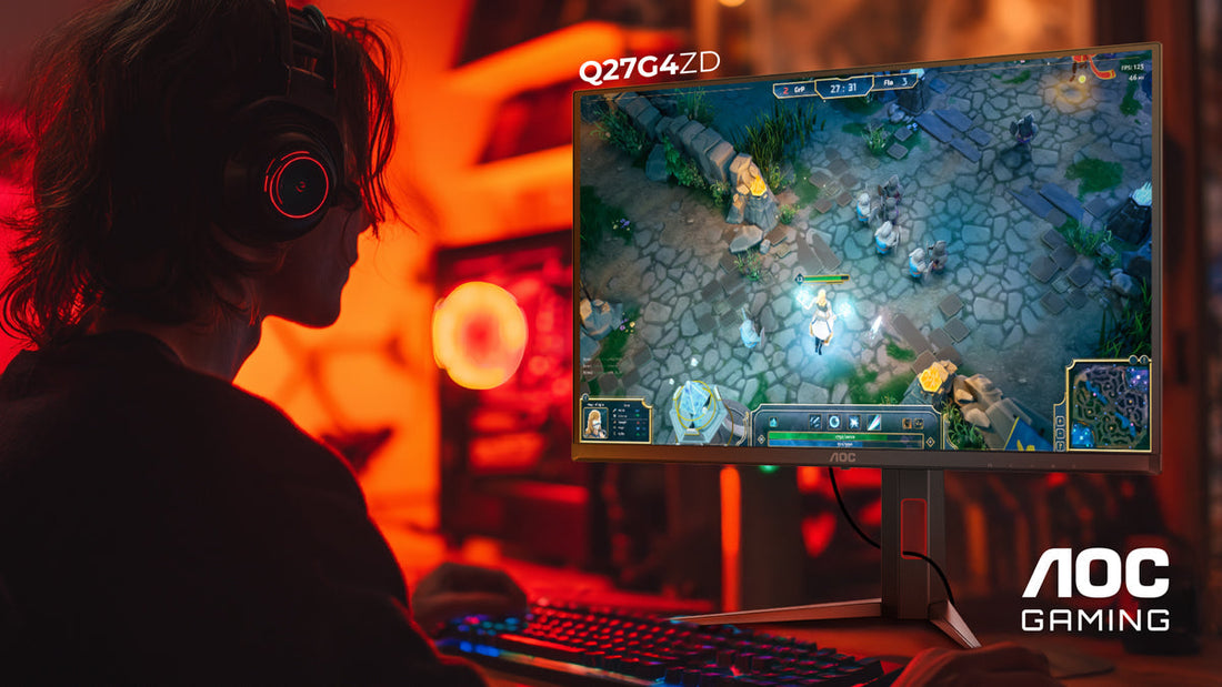 Tần số quét của màn hình AOC ảnh hưởng thế nào đến trải nghiệm game?