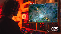 Tần số quét của màn hình AOC ảnh hưởng thế nào đến trải nghiệm game?