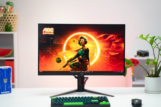 Trên tay AOC Gaming Q27G4XM: Màn hình Mini-Led,  180Hz 2K cực đỉnh của AOC