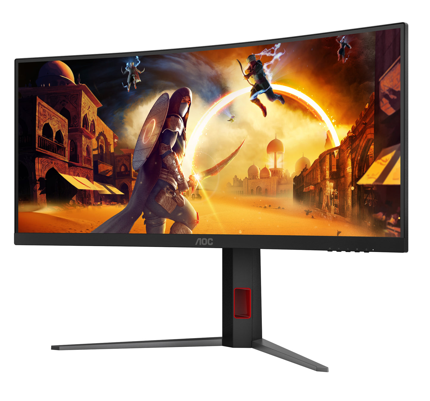 AOC Gaming CU34G4H | Màn hình gaming 34" WQHD cong 1500R, 200Hz, 0.5ms