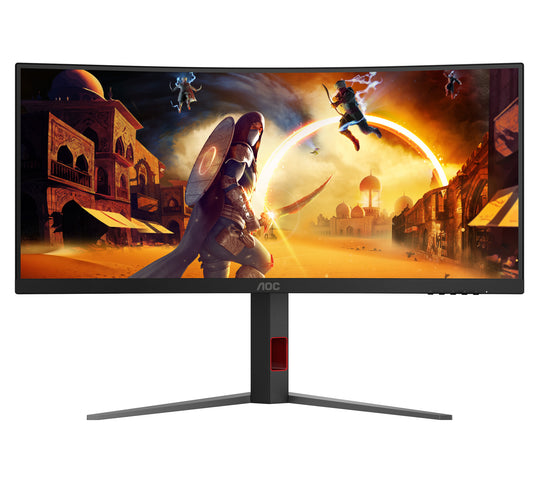 AOC Gaming CU34G4H | Màn hình gaming 34" WQHD cong 1500R, 200Hz, 0.5ms